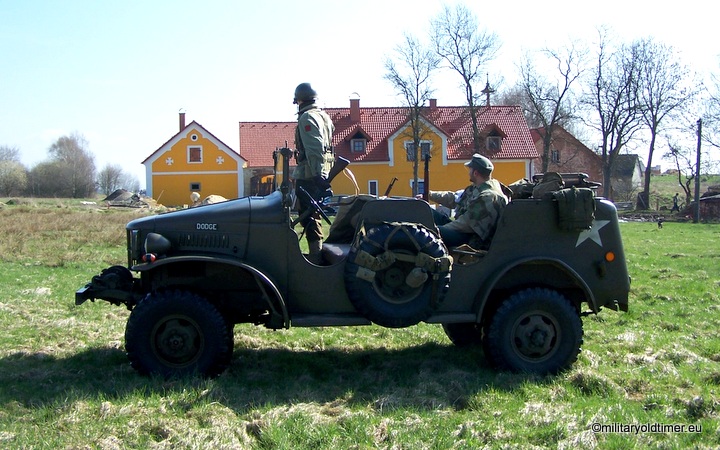 Dodge WC 24 vojenské vozidlo USA