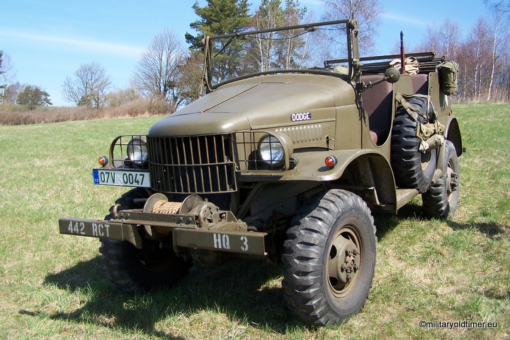 Dodge WC 24 vojenské vozidlo USA