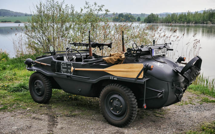 KDF 166 Schwimmwagen - šedý