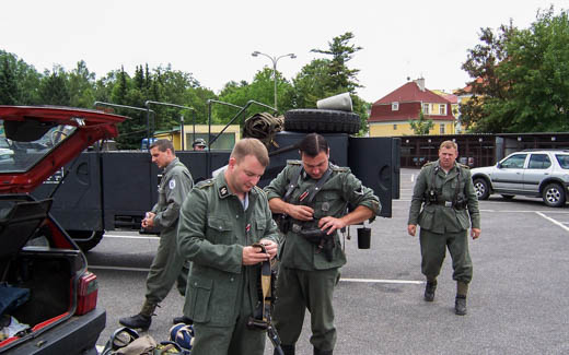 Rekonstrukce bitvy Bahna - 2006