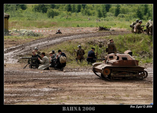 Rekonstrukce bitvy Bahna - 2006