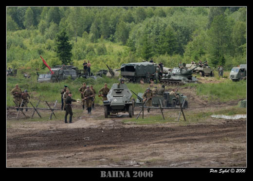 Rekonstrukce bitvy Bahna - 2006