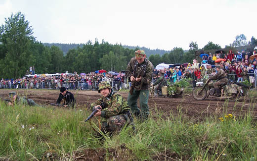 Rekonstrukce bitvy Bahna - 2007
