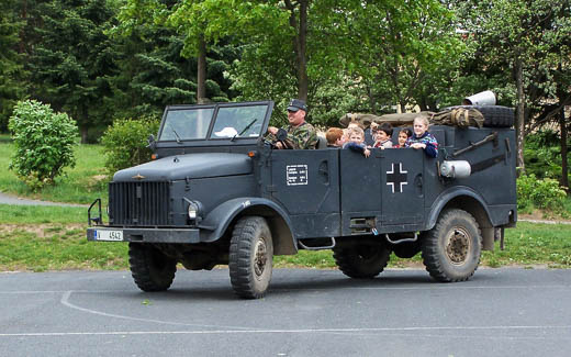 Vojenská rekonstrukce bitvy v Kamýku nad Vltavou 2007