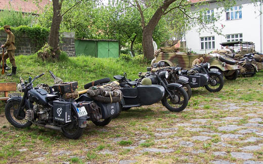 Vojenská rekonstrukce bitvy v Kamýku nad Vltavou 2007