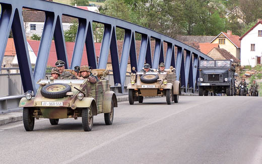 Vojenská rekonstrukce bitvy v Kamýku nad Vltavou 2007