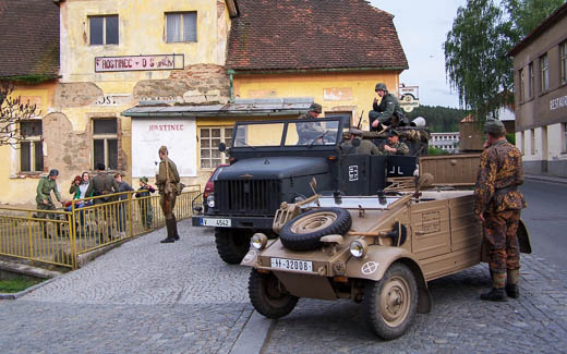 Vojenská rekonstrukce bitvy v Kamýku nad Vltavou 2007