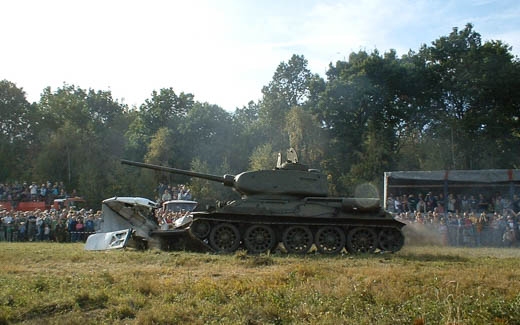Rekonstrukce bitvy u Chomutova - rok 2004