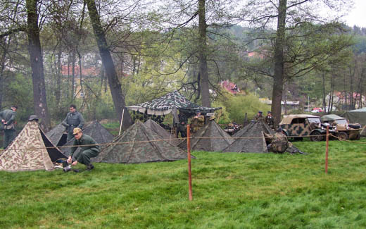 Rekonstrukce osvobození Lokte 2004