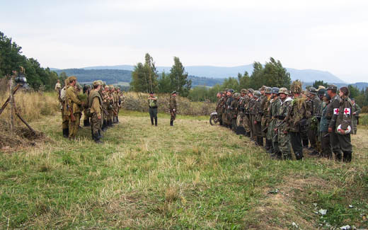 Rekonstrukce fiktivní bitvy Řopík - 2005