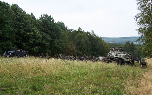 Rekonstrukce fiktivní bitvy Řopík - 2005