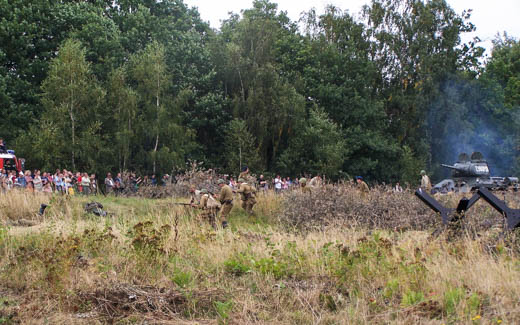 Rekonstrukce fiktivní bitvy Řopík - 2005